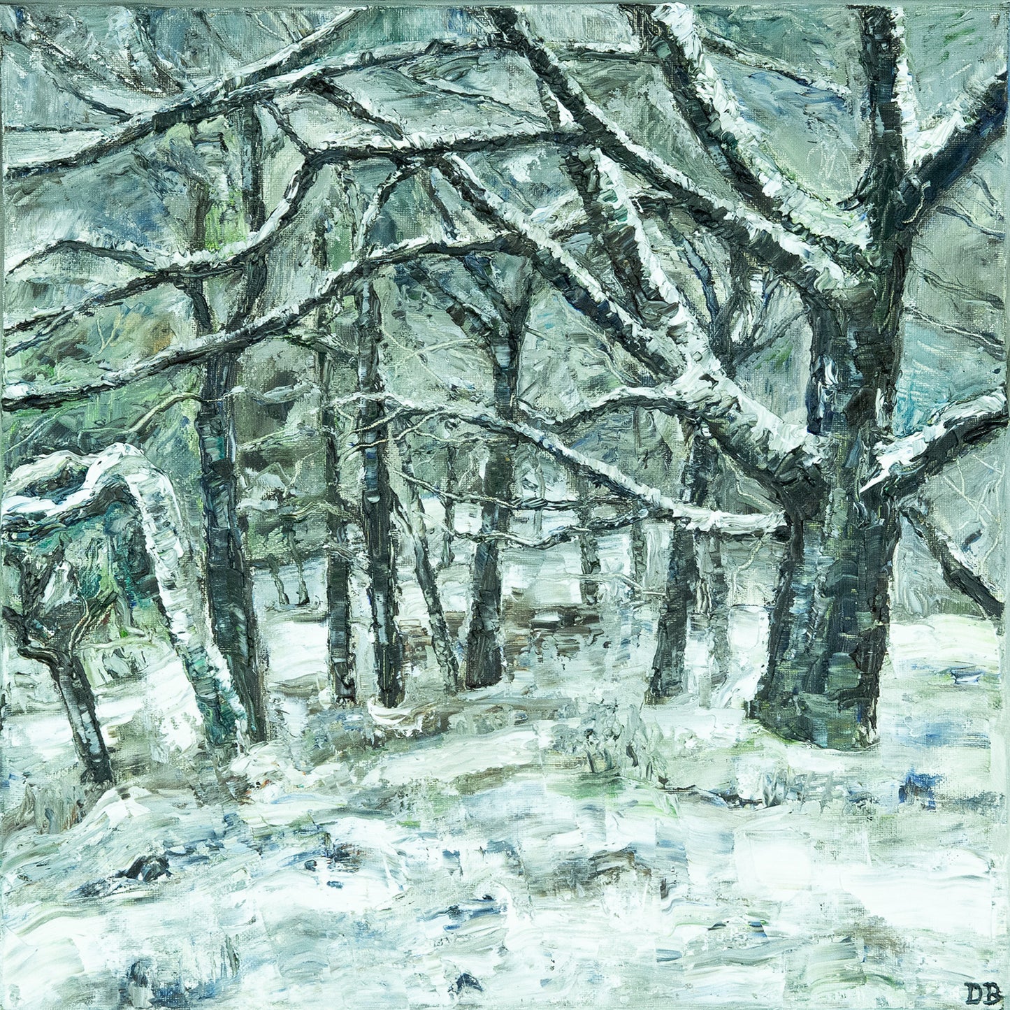 Snowy Trees at Shooters Clough