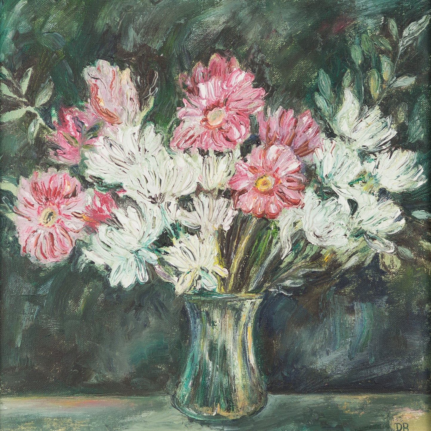 Gerberas and chrysanthemums