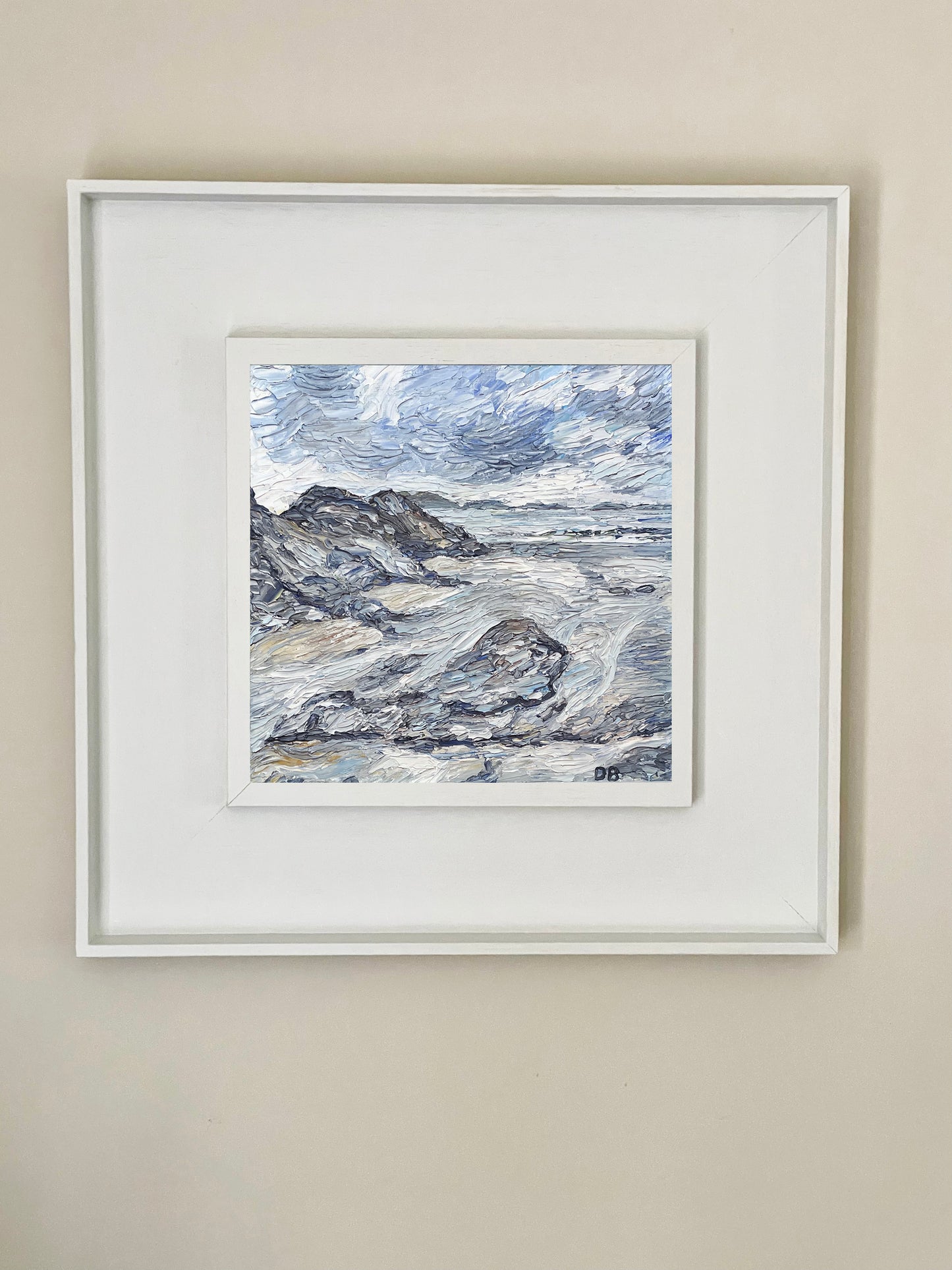 Polzeath Beach, Cornwall – Original Oil Painting